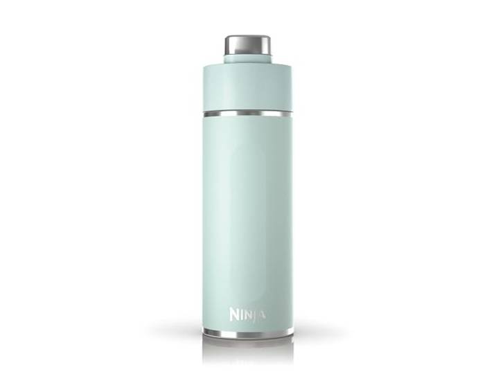 Ninja Thirsti Edelstahl-Wasserflasche & Thermobecher, 700 ml, Mint