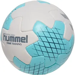 hummel hmlSTAR Training Handball 9427 - off white/light blue/marine 2