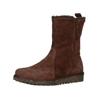 Stiefel EL NATURALISTA "El Naturalista Stiefel Veloursleder", Damen, Gr. 40, braun (chocolate), Veloursleder, Schuhe Stiefel