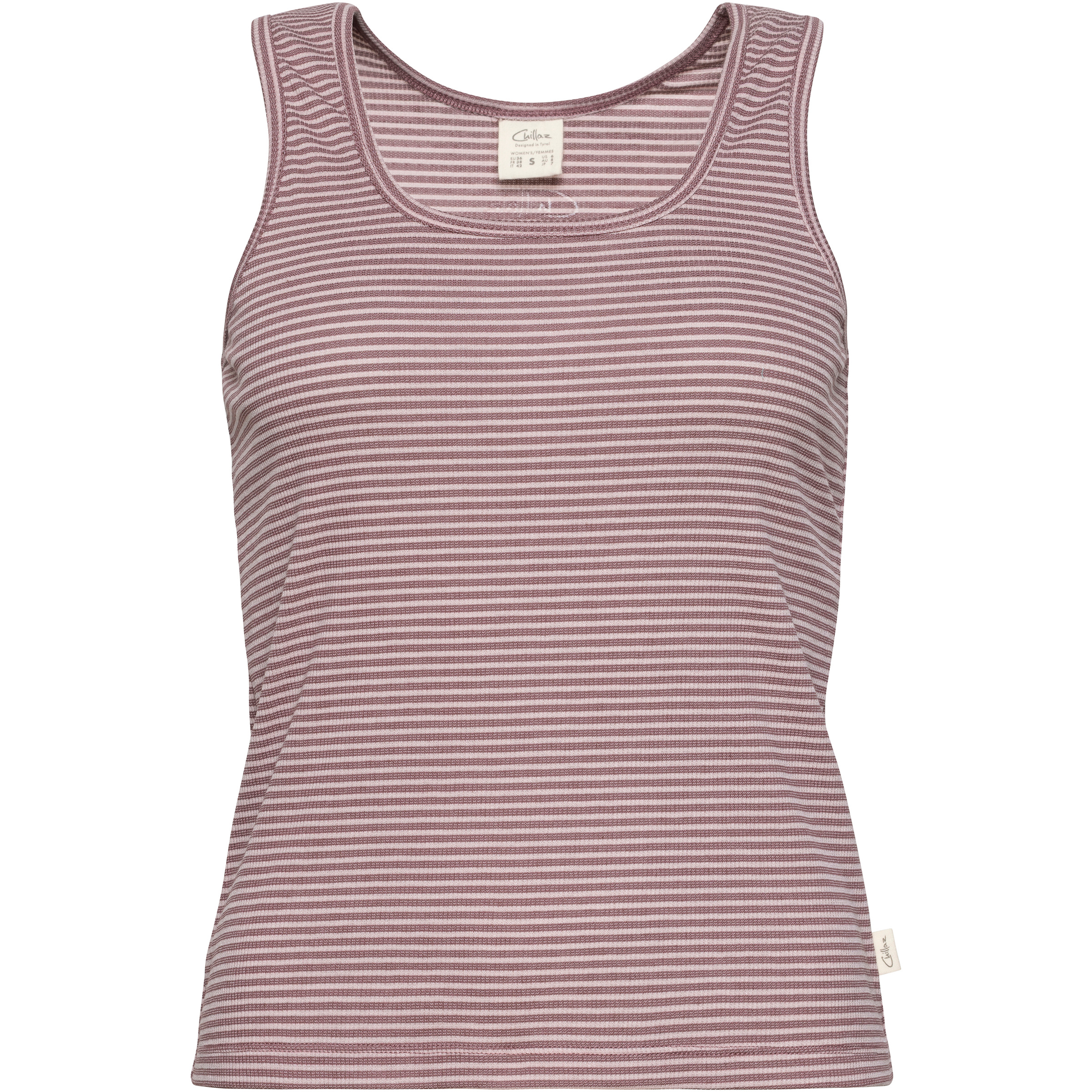 Chillaz Alassio Zickzack Top Damen Tanktops rosa Größe XS Bouldern | Sportklettern | Lifestyle Hautfreundlich