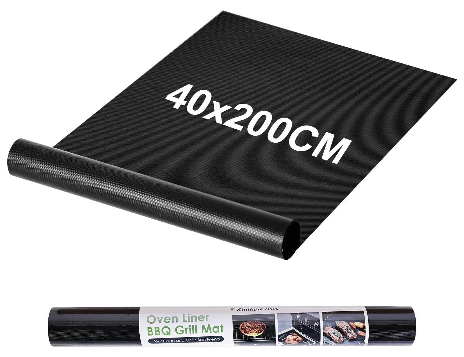 Extra Grote BBQ Grillmat met Teflon Antiaanbaklaag en Snijdbaar Design