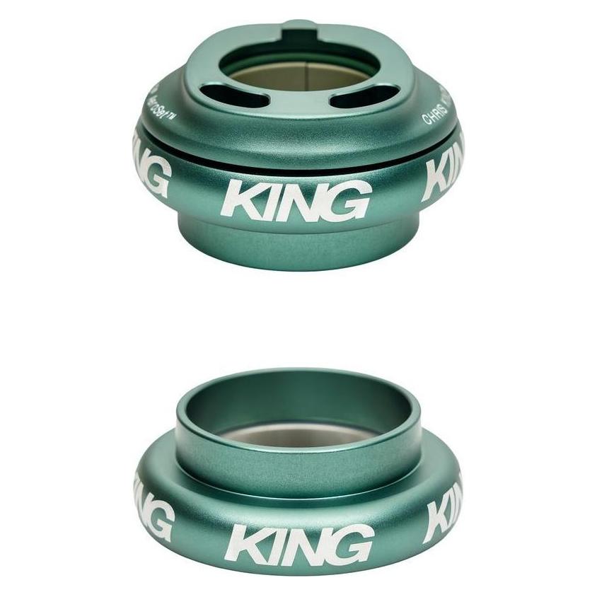 Chris King AeroSet 3 Tapered Steuersatz, FSA, Edelstahl-Lager, 1 1/8"-1.5", GripLock, EC44/28.6 | EC (61070960)