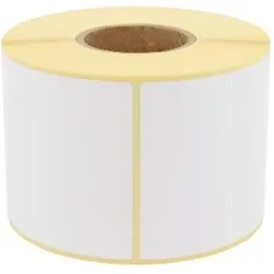 Transpak, Etikettenrolle, Thermodirekt-Etiketten Masse 150x100mm weiss Rollenkern 25mm