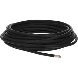 Lapp, Kabelleitung, 5 Meter 4521011 H07V-K 25 mm2 schwarz I Verdrahtungsleitung I Aderleitung flexibel I PVC-Einzel (5 m)