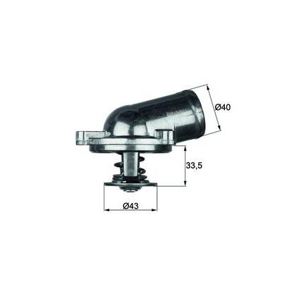 MAHLE Thermostat, Kühlmittel TI 22 71