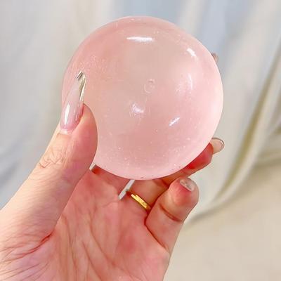 Quick Pick Pro Slow Rise Stress Ball Sensory Toy For Anxiety Relief & Hand Exercise pink