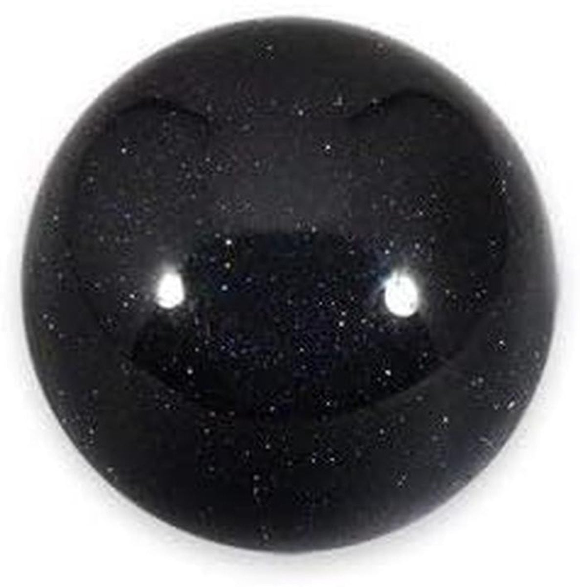 Blauwe Goldstone Kristallen Bol voor Woondecoratie, Diameter: 4,5 cm