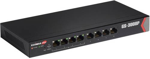 EDIMAX GS-3008P GS-3008P Netzwerk Switch 8 Port PoE-Funktion