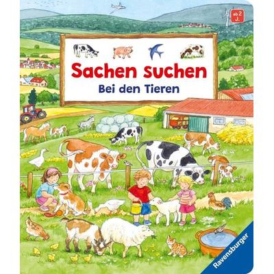 Sachen suchen - Bei den Tieren, Gebundene Ausgabe von Susanne Gernhäuser, Ravensburger Verlag GmbH