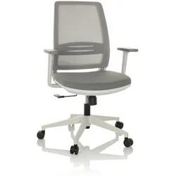 hjh OFFICE Home Office Bürostuhl PROFONDO ECO W Stoff / Netzstoff mit Armlehnen