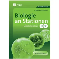 Biologie an Stationen 9-10, Schulbücher von Wolfgang Wertenbroch