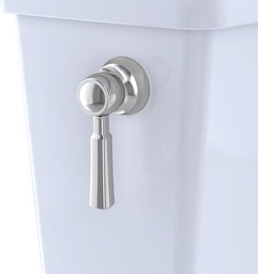 Toto Trip Lever - Polished Nickel W/Arm - Spare Part (THU458#PN)
