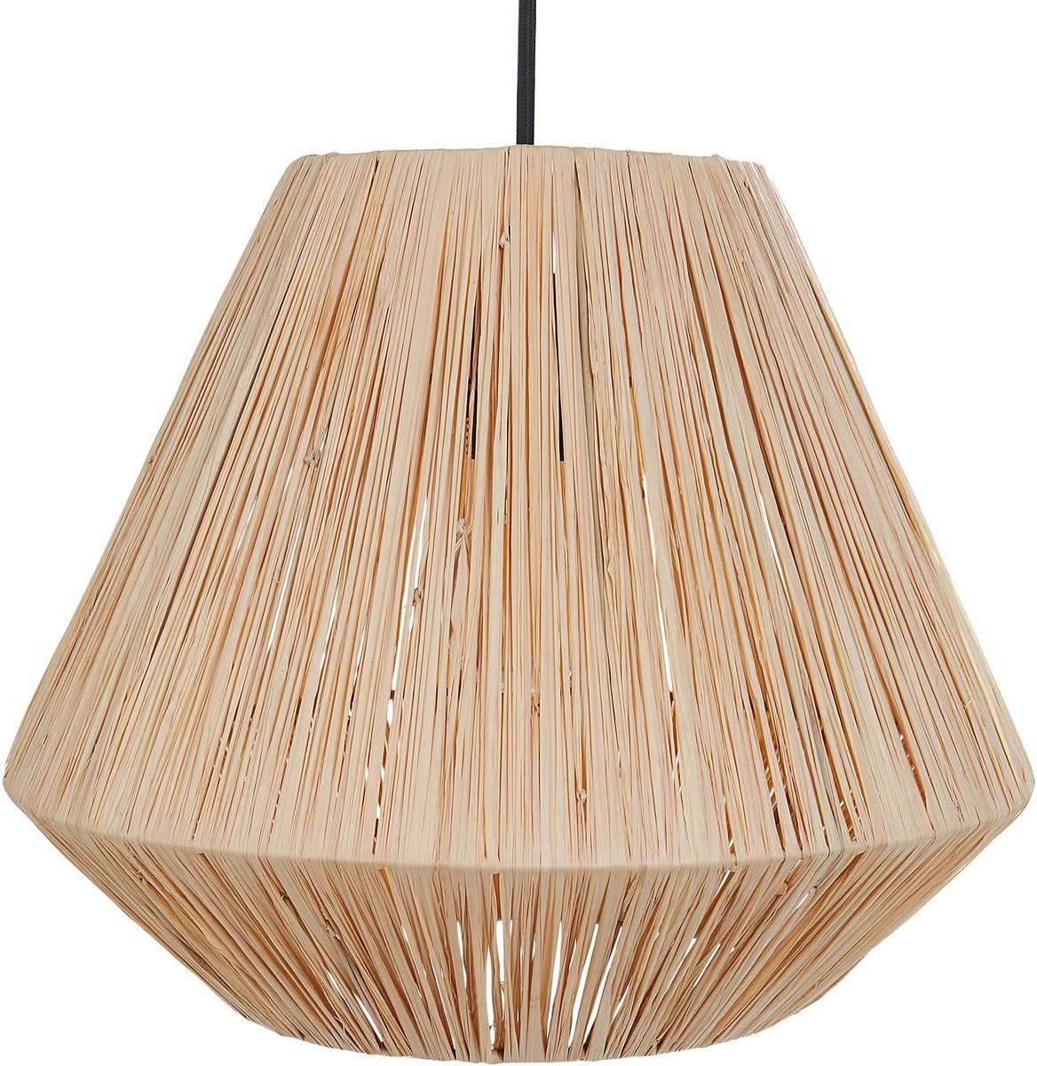 Beliani Hanglamp Boho-stijl - Naturel - Stro en Rattan