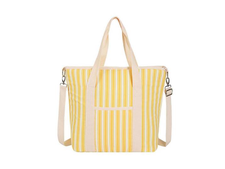 LuxusKollektion Kühltasche Kühltasche isolierte 9L 15L 29L Schulterriemen 29L B-Gelbe Streifen