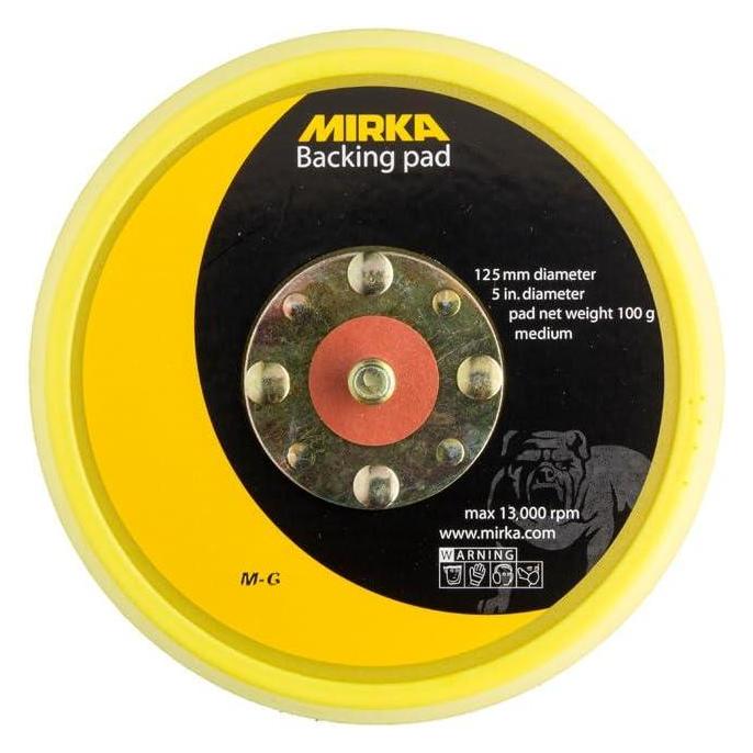 Mirka 8295191511 Stützteller - 125 mm - 5/16-Zoll-Aufnahme - mittlere Härte (39598979)