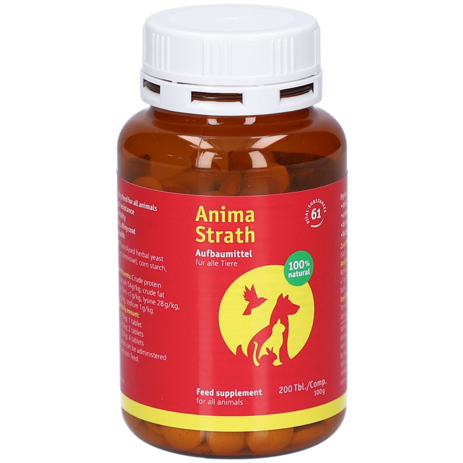 Anima Strath Aufbautabletten 200 Stk St Granulat