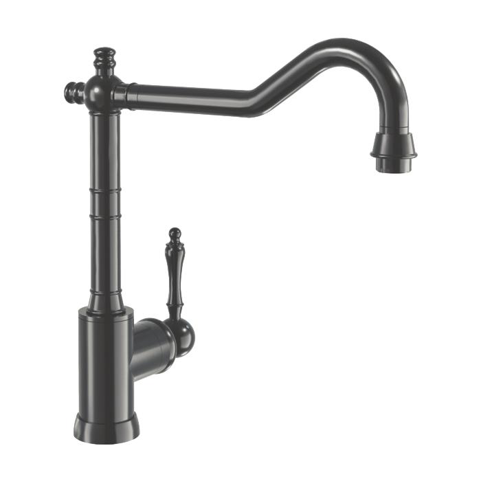 Villeroy und Boch Küchenarmatur Avia 2.0 92400005 11,2 l/min, flexible Anschlussschläuche, Anthracite