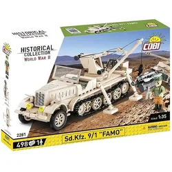 Cobi 2281 - FAMO HALF TRUCK, Modell, 498 Teile, ab 10 Jahren