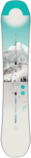 Snowboard Damen Burton Feelgood Flying V (149cm - Blau)