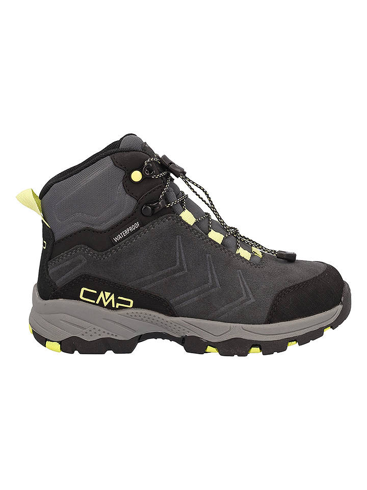 cmp Leder-Trekkingschuhe "Melnick Mid" in Anthrazit - 33