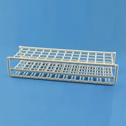 Reagenzglasgestell aus Draht für 48 Gläser bis 12 mm Ø, ohne Stäbe