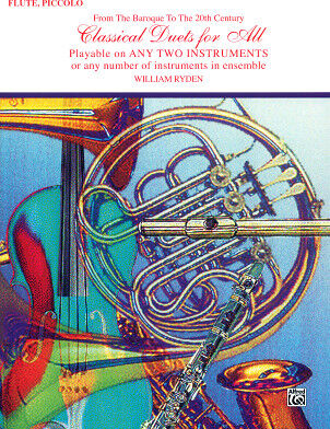 Alfred Music Publishing Classical Duets for All Flute