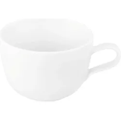 Seltmann, Tasse, Weiden LIBERTY weiss 003 uni Milchkaffeetasse 0,38 Liter 6 Stück (400 ml, 6x)