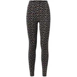 Tchibo - Leggings mit Alloverprint - Damen - Gr. S - creme/print