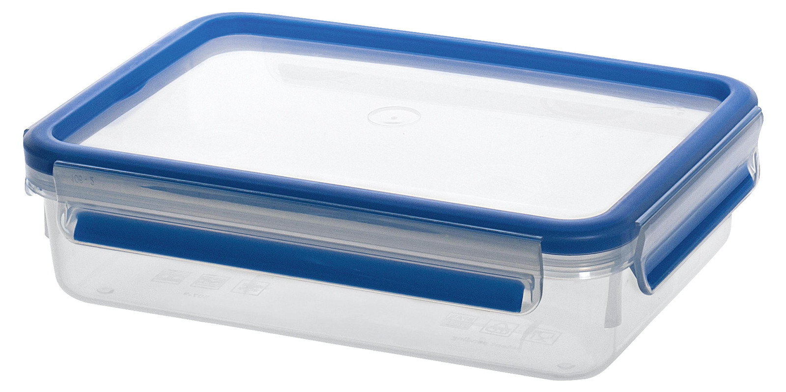 Emsa Vershoudbox CLIP & CLOSE, 1,2 liter, transparant