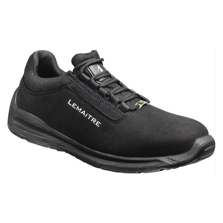 Lemaitre Sicherheitsschuh Bolt Grösse 40 schwarz S3 ESD SRC EN ISO 20345 Mikrofaser (S3, 40) (8095-40)