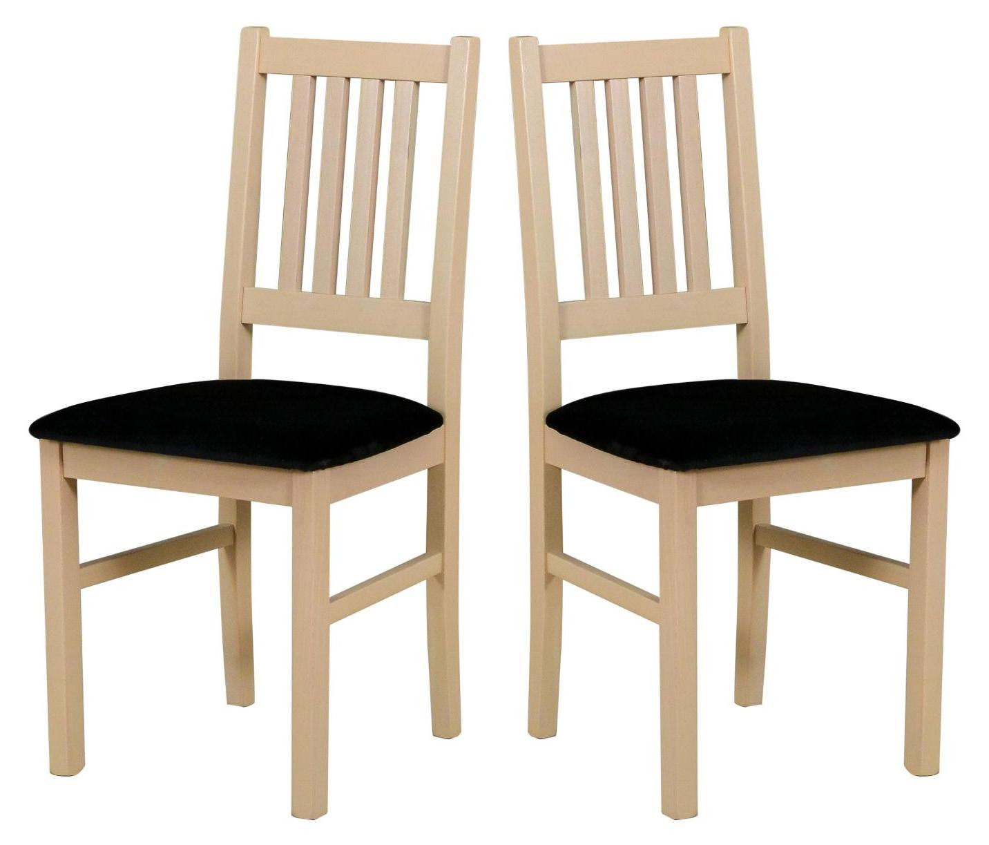 Set van 2 LeafDesign eetkamerstoelen model Bos type Kronos 7 in kleur sonoma