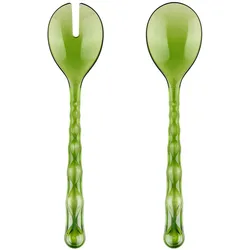 Guzzini VANITY Salatbesteck Water lily green