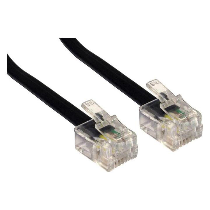 Cables Direct CDL 15m RJ11 to RJ11 Modem Black (88BT-115K)