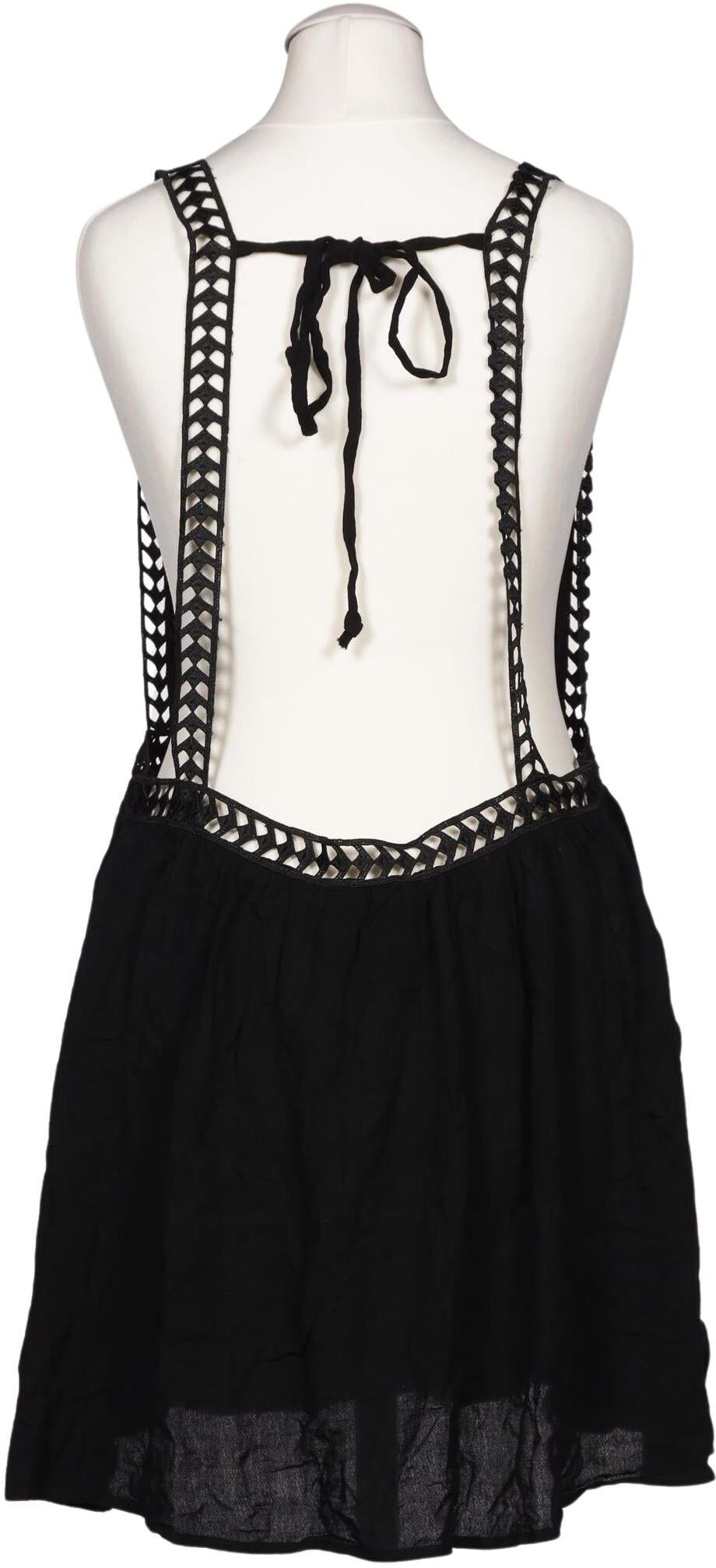 New Look Damen Kleid, Schwarz, Gr. S, Viskose - Second Hand