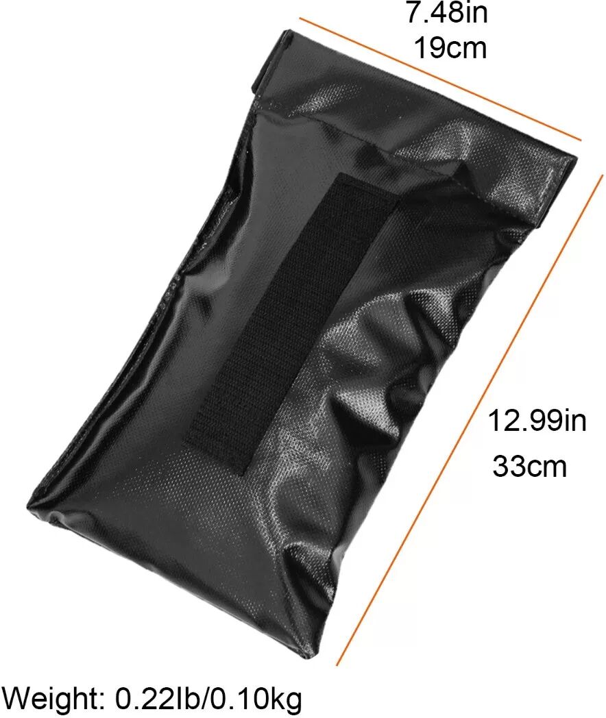 INF Gewichteter Sandsackgürtel für Training – Befüllbarer Wearable-Sandsack mit 3 PVC-Einsätzen, 600D Oxford, Verstellbar