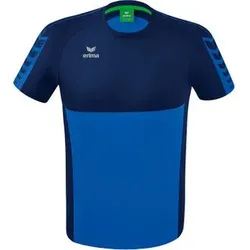 ERIMA Herren Six Wings T-Shirt, Größe S in Blau Blau