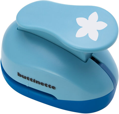 buttinette Jumbolocher "Blume", 36 mm