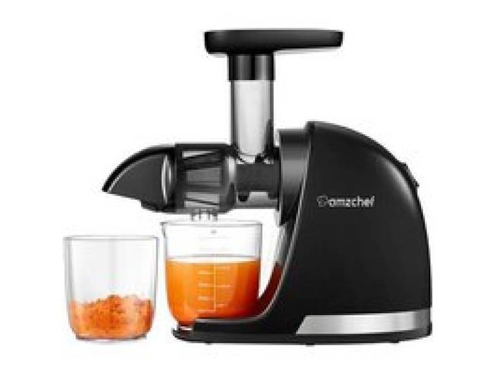 Extracteur De Jus Lent Amzchef 1501-Bk-Sm (Noir)