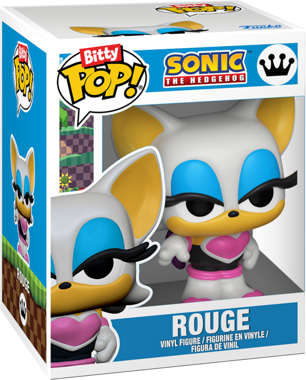 Funko Bitty POP! Sonic the Hedgehog Shadow 4-Pack - 4 Mini Figures, 2.3 cm Tall, Collectible Vinyl