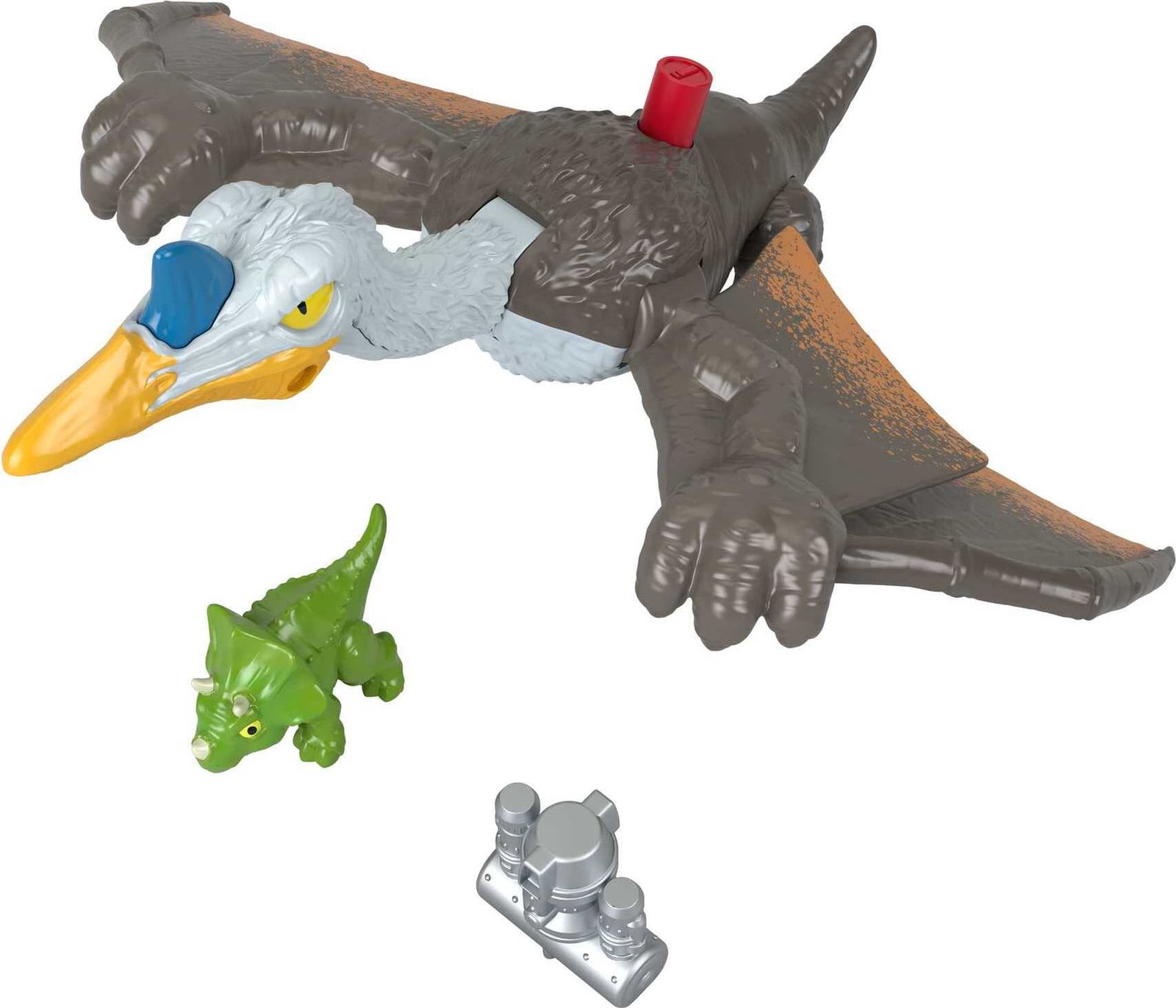 Imaginext Jurassic World Quetzalcoatlus met hoge vliegactie