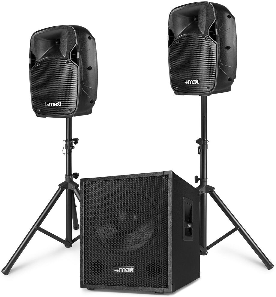 Sistema Som Amplificado 2.1 12" 700W (MX700) - MAX