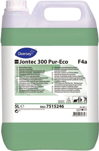 Jontec 300 Pur-Eco Professionel Gulvrengøring, 5 L