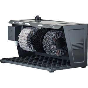 Heute Schuhputzmaschine Easy Comfort 021-1300 120W, mit 3 Bürsten, Schuhcremespender und Fußschalter