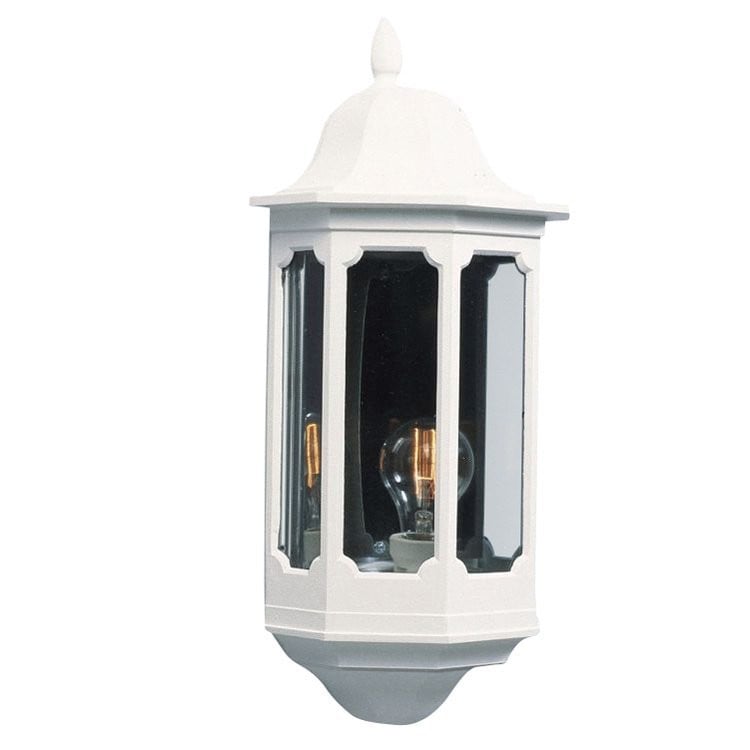 Klassieke muurlamp Pallas Konstsmide wit