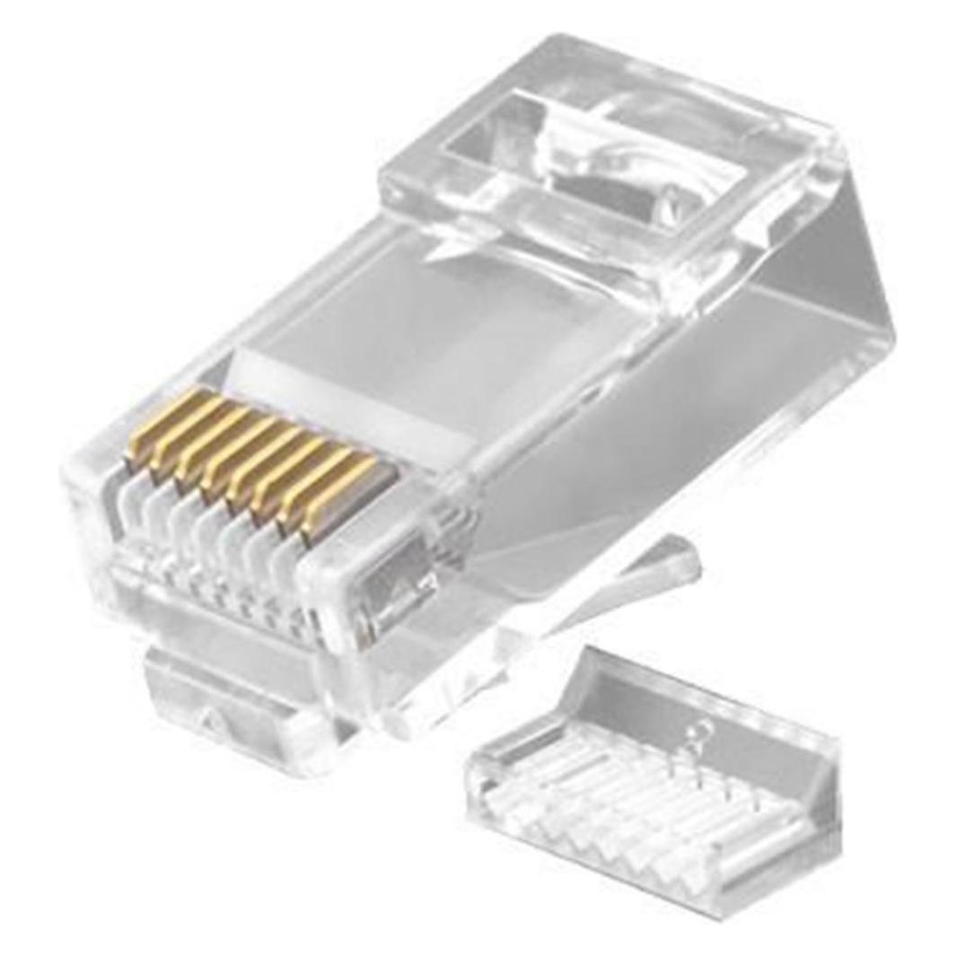 Lanview RJ45 UTP plug Cat6a for AWG23-24 solid/stranded (LVN125416)