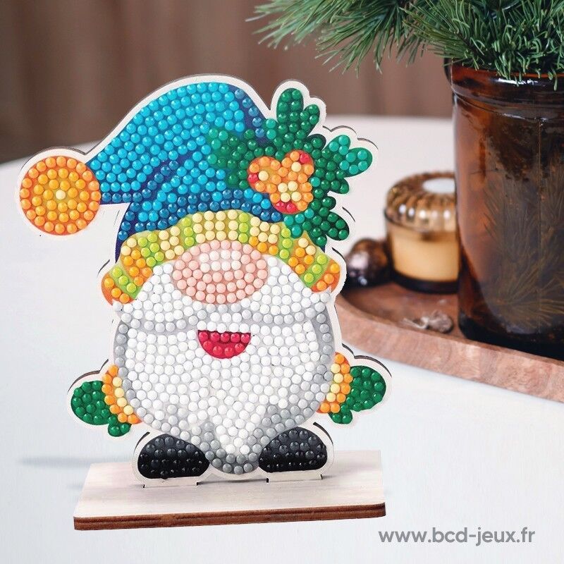 CRYSTAL Art Kit figurine à diamanter Gnome