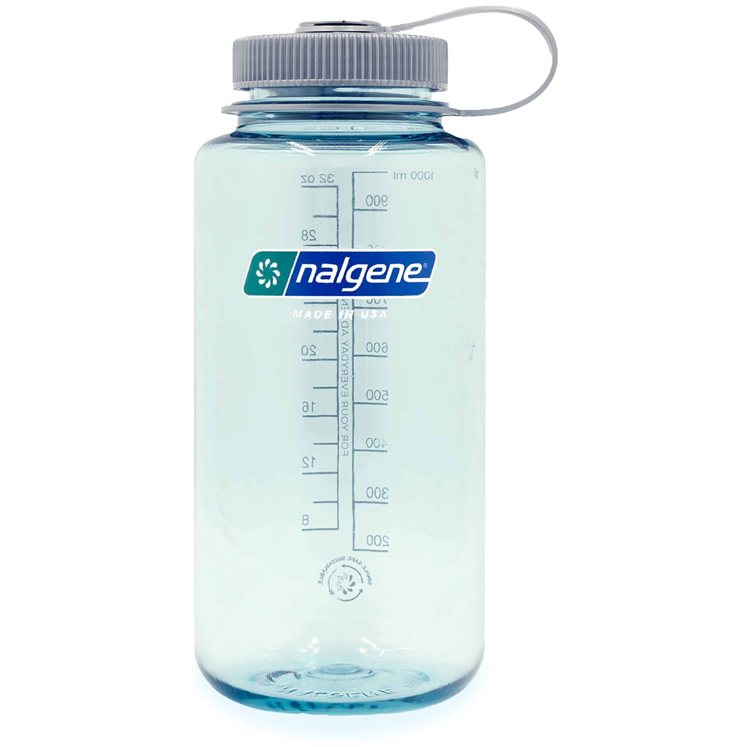 Nalgene WH Sustain Trinkflasche Trinkflaschen blau Größe 1L Trekking