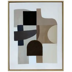 Wandbild 42,1 x 52,1 cm Abstrakt Holz Braun