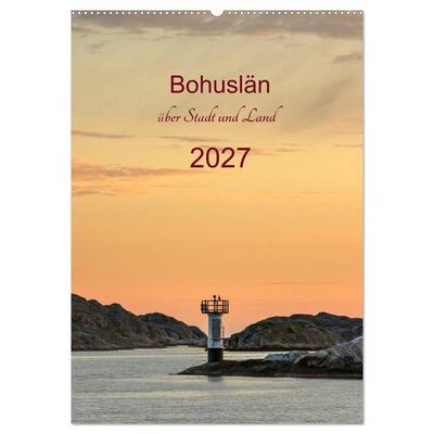 Bohuslän - über Stadt und Land (Wandkalender 2027 DIN A2 hoch), CALVENDO Monatskalender