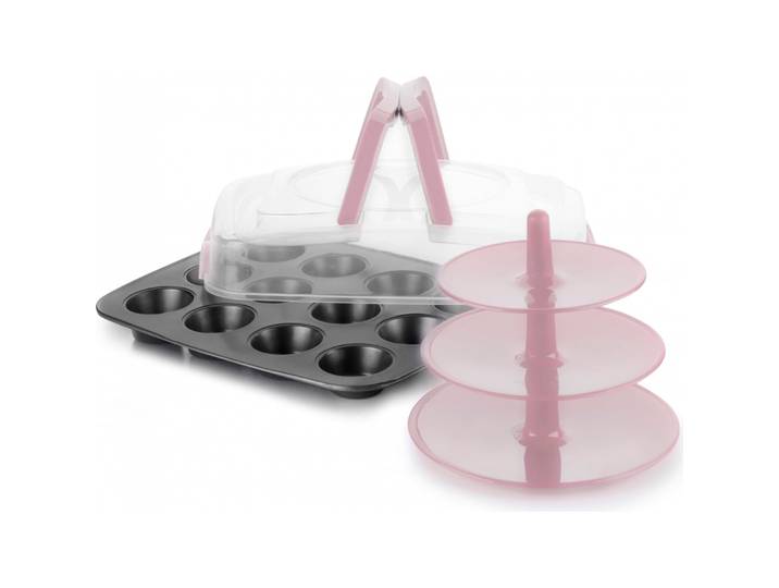 Backform Ibili rosa Stahl B 29 cm 3 Stk - Backform